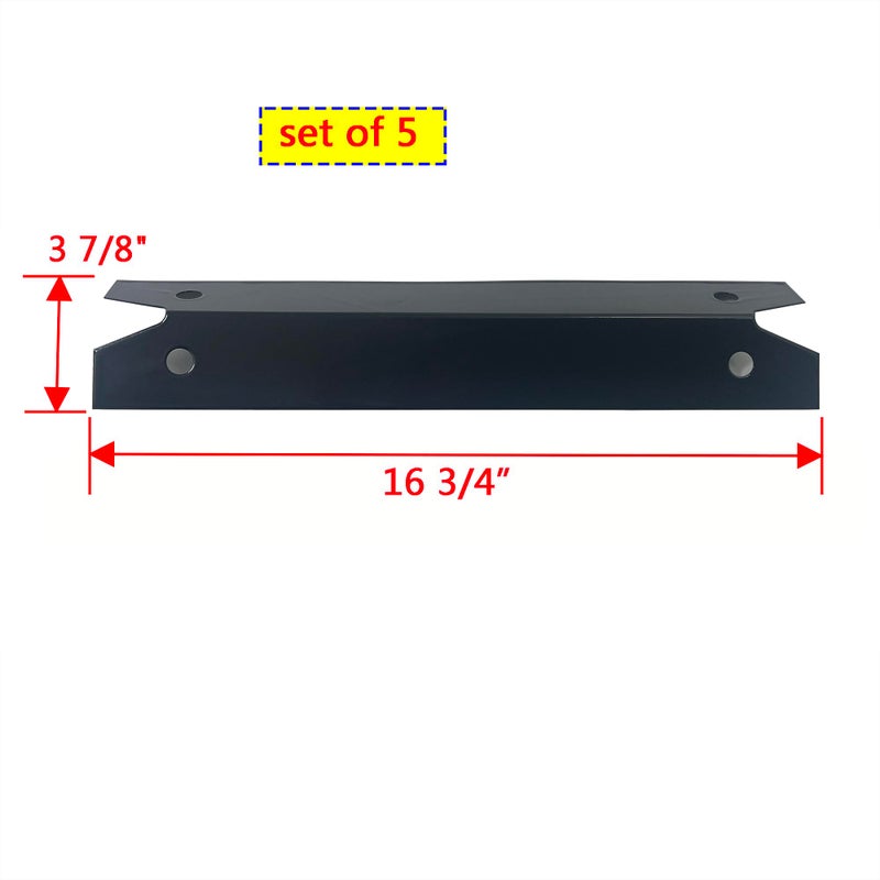 Direct store Parts Kit DG132 Replacement for Gas Grill Brinkmann 810-1575-W Gas Grill Parts Kit (Stainless Steel Burner + Stainless Steel carry-over tubes + Porcelain Steel Heat Plate) - Image 4